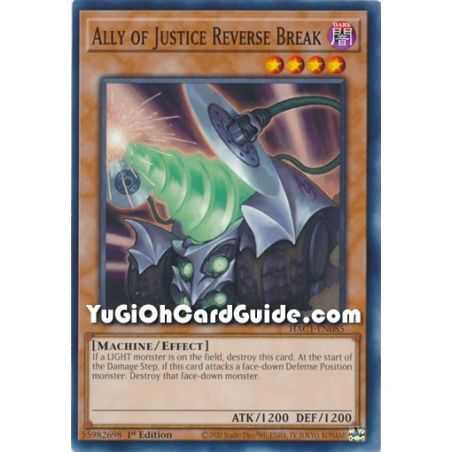Ally of Justice Reverse Break (Common) – Hidden Arsenal Chapter 1 | Carta YUGIOH en México