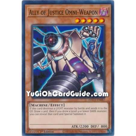 Ally of Justice Omni-Weapon (Common) – Hidden Arsenal Chapter 1 | Carta YUGIOH en México