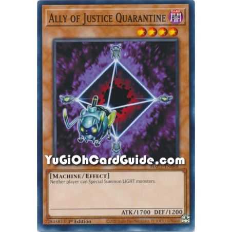 Ally of Justice Quarantine (Common) – Hidden Arsenal Chapter 1 | Carta YUGIOH en México