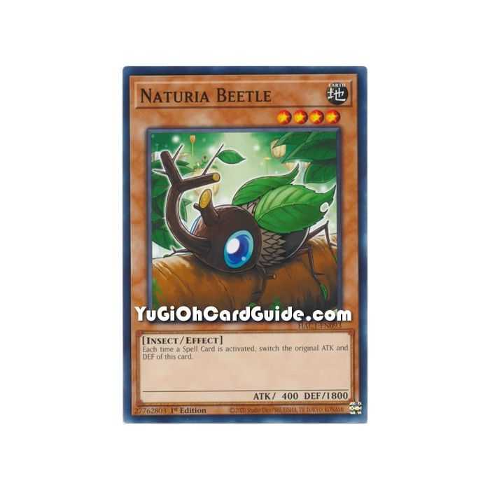 Naturia Beetle (Common) – Hidden Arsenal Chapter 1 | Carta YUGIOH en México