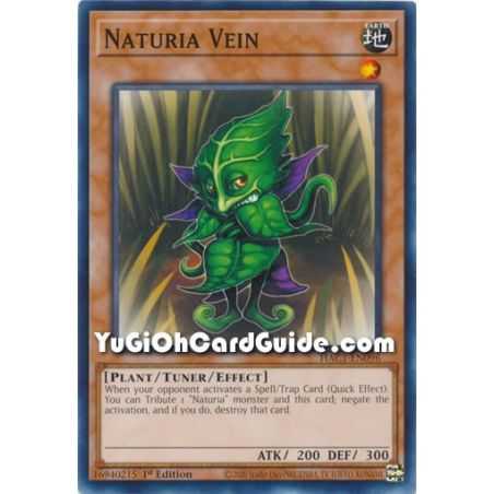 Naturia Vein (Common) – Hidden Arsenal Chapter 1 | Carta YUGIOH en México