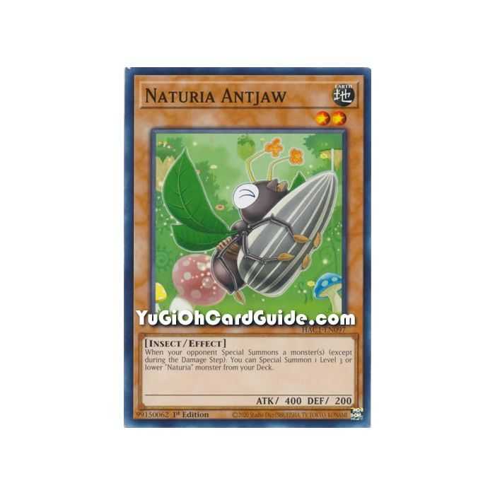 Naturia Antjaw (Common) – Hidden Arsenal Chapter 1 | Carta YUGIOH en México