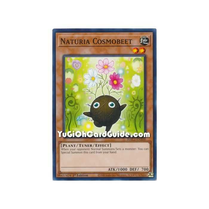 Naturia Cosmobeet (Common) – Hidden Arsenal Chapter 1 | Carta YUGIOH en México