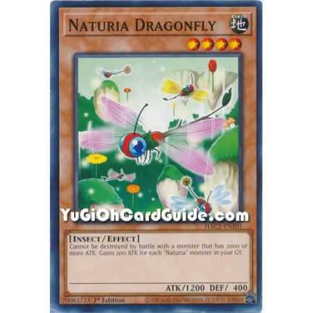 Naturia Dragonfly (Common) – Hidden Arsenal Chapter 1 | Carta YUGIOH en México