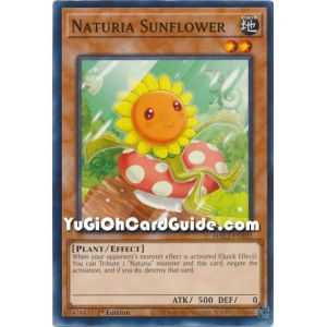 Naturia Sunflower (Common) – Hidden Arsenal Chapter 1 | Carta YUGIOH en México