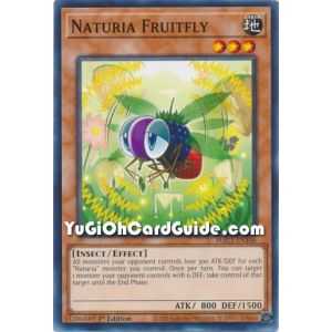 Naturia Fruitfly (Common) – Hidden Arsenal Chapter 1 | Carta YUGIOH en México