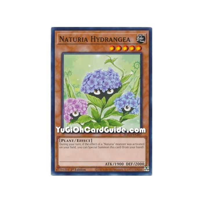 Naturia Hydrangea (Common) – Hidden Arsenal Chapter 1 | Carta YUGIOH en México