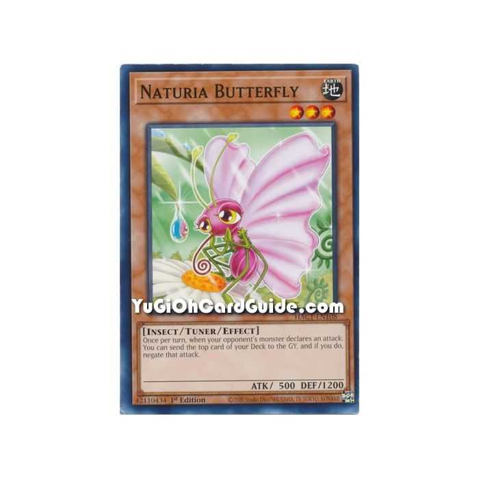 Naturia Butterfly (Common) – Hidden Arsenal Chapter 1 | Carta YUGIOH en México