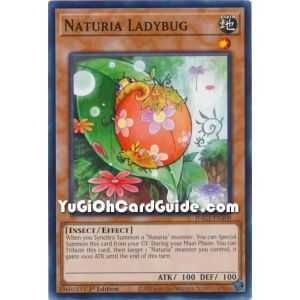 Naturia Ladybug (Common) – Hidden Arsenal Chapter 1 | Carta YUGIOH en México