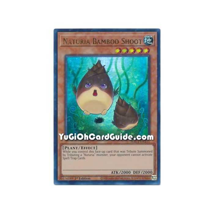 Naturia Bamboo Shoot (Ultra Rare/Duel Terminal) – Hidden Arsenal Chapter 1 | Carta YUGIOH en México