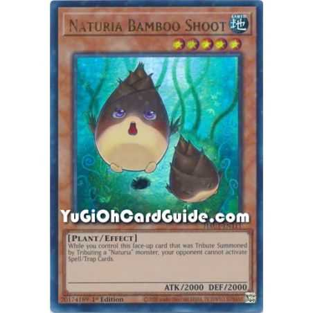 Naturia Bamboo Shoot (Ultra Rare/Duel Terminal) – Hidden Arsenal Chapter 1 | Carta YUGIOH en México