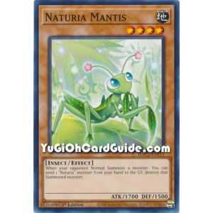 Naturia Mantis (Common) – Hidden Arsenal Chapter 1 | Carta YUGIOH en México