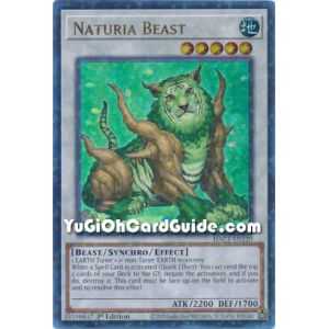 Naturia Beast (Ultra Rare/Duel Terminal) – Hidden Arsenal Chapter 1 | Carta YUGIOH en México