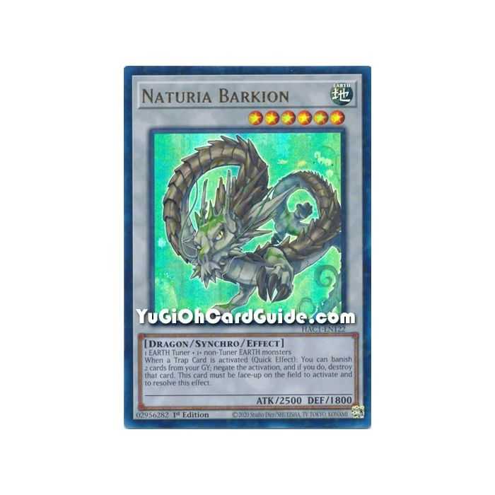 Naturia Barkion (Ultra Rare/Duel Terminal) – Hidden Arsenal Chapter 1 | Carta YUGIOH en México