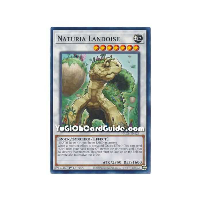 Naturia Landoise (Common) – Hidden Arsenal Chapter 1 | Carta YUGIOH en México