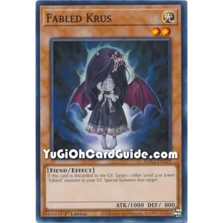 Fabled Krus (Common) – Hidden Arsenal Chapter 1 | Carta YUGIOH en México