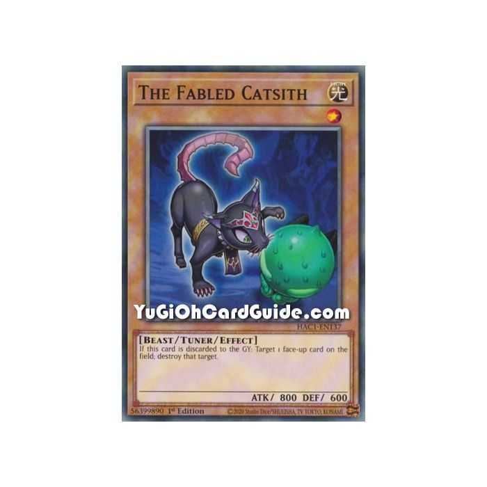 The Fabled Catsith (Common) – Hidden Arsenal Chapter 1 | Carta YUGIOH en México