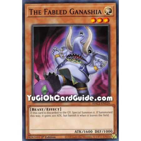 The Fabled Ganashia (Common) – Hidden Arsenal Chapter 1 | Carta YUGIOH en México