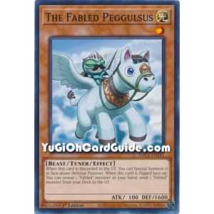 The Fabled Peggulsus (Common) – Hidden Arsenal Chapter 1 | Carta YUGIOH en México