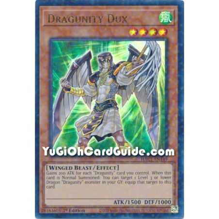 Dragunity Dux (Ultra Rare/Duel Terminal) – Hidden Arsenal Chapter 1 | Carta YUGIOH en México