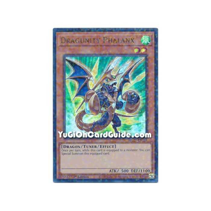 Dragunity Phalanx (Ultra Rare/Duel Terminal) – Hidden Arsenal Chapter 1 | Carta YUGIOH en México