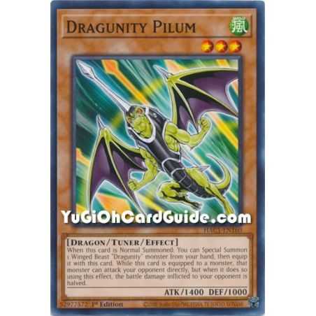 Dragunity Pilum (Common) – Hidden Arsenal Chapter 1 | Carta YUGIOH en México