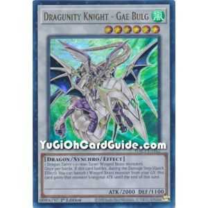 Dragunity Knight - Gae Bulg (Ultra Rare/Duel Terminal) – Hidden Arsenal Chapter 1 | Carta YUGIOH en México