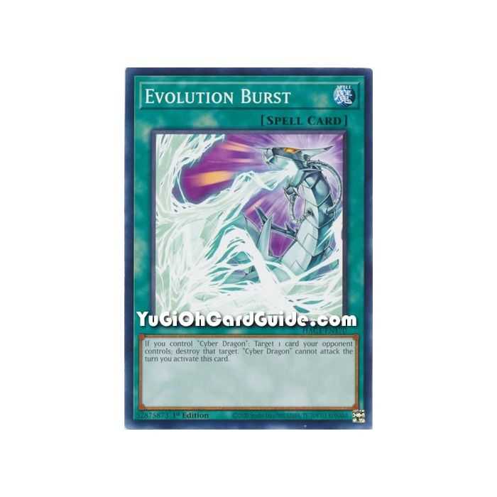 Evolution Burst (Common) – Hidden Arsenal Chapter 1 | Carta YUGIOH en México