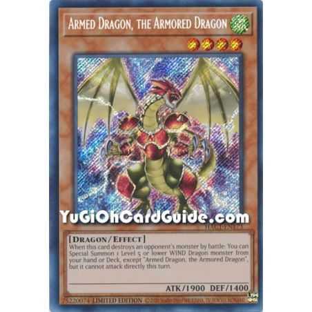 Armed Dragon, The Armored Dragon (Secret Rare) – Hidden Arsenal Chapter 1 | Carta YUGIOH en México