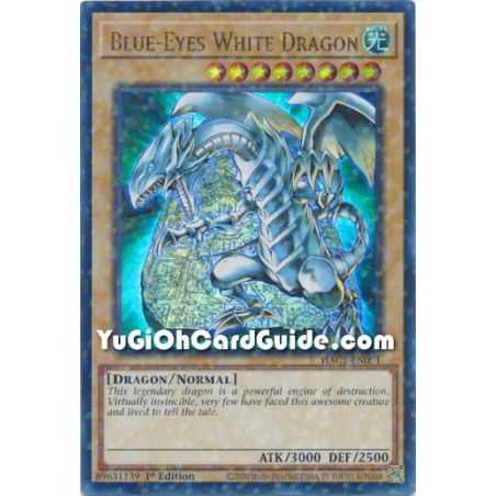 Blue-Eyes White Dragon (Ultra Rare/Duel Terminal) – Hidden Arsenal Chapter 1 | Carta YUGIOH en México