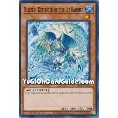 Blizzed, Defender of the Ice Barrier (Common) – Hidden Arsenal Chapter 1 | Carta YUGIOH en México
