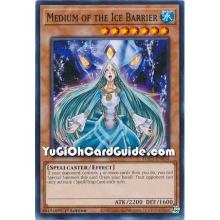 Medium of the Ice Barrier (Common) – Hidden Arsenal Chapter 1 | Carta YUGIOH en México