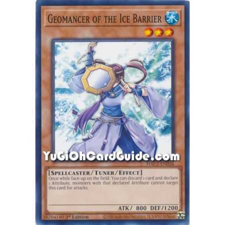 Geomancer of the Ice Barrier (Common) – Hidden Arsenal Chapter 1 | Carta YUGIOH en México