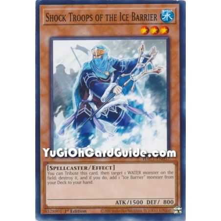 Shock Troops of the Ice Barrier (Common) – Hidden Arsenal Chapter 1 | Carta YUGIOH en México