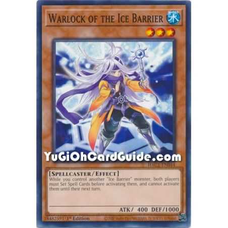 Warlock of the Ice Barrier (Common) – Hidden Arsenal Chapter 1 | Carta YUGIOH en México