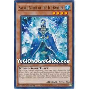 Sacred Spirit of the Ice Barrier (Common) – Hidden Arsenal Chapter 1 | Carta YUGIOH en México