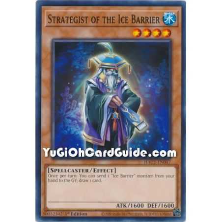 Strategist of the Ice Barrier (Common) – Hidden Arsenal Chapter 1 | Carta YUGIOH en México
