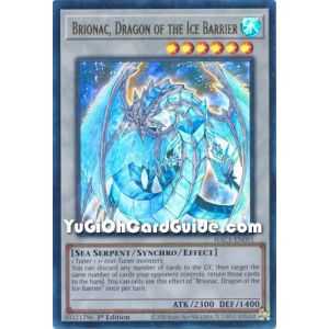 Brionac, Dragon of the Ice Barrier (Ultra Rare/Duel Terminal) – Hidden Arsenal Chapter 1 | Carta YUGIOH en México