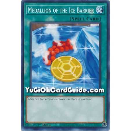 Medallion of the Ice Barrier (Common) – Hidden Arsenal Chapter 1 | Carta YUGIOH en México