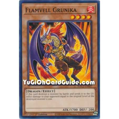 Flamvell Grunika (Common) – Hidden Arsenal Chapter 1 | Carta YUGIOH en México