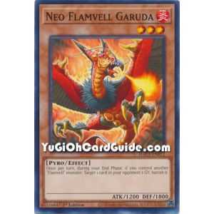 Neo Flamvell Garuda (Common) – Hidden Arsenal Chapter 1 | Carta YUGIOH en México
