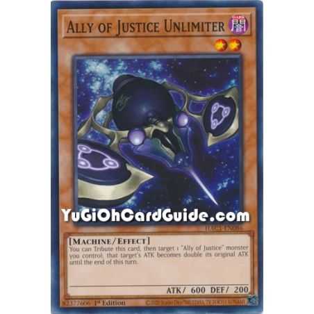 Ally of Justice Unlimiter (Common) – Hidden Arsenal Chapter 1 | Carta YUGIOH en México