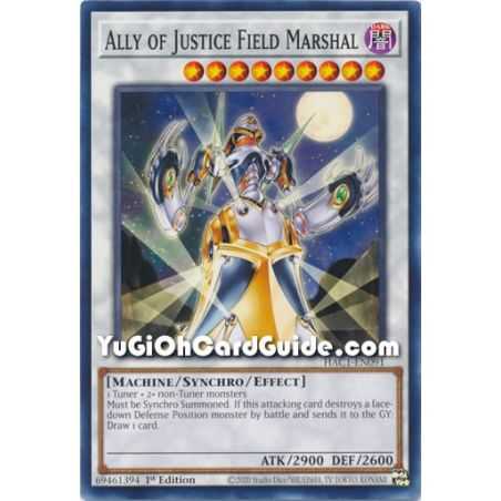 Ally of Justice Field Marshal (Common) – Hidden Arsenal Chapter 1 | Carta YUGIOH en México