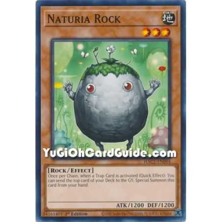 Naturia Rock (Common) – Hidden Arsenal Chapter 1 | Carta YUGIOH en México
