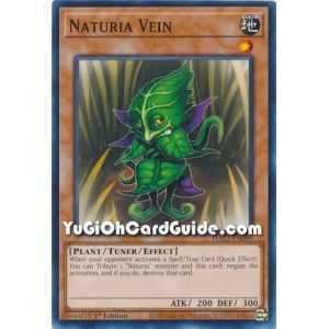 Naturia Vein (Common) – Hidden Arsenal Chapter 1 | Carta YUGIOH en México