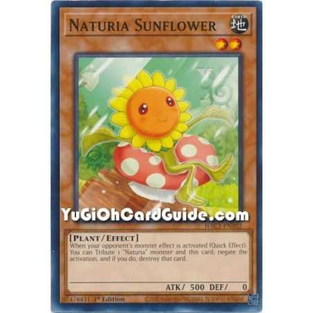 Naturia Sunflower (Common) – Hidden Arsenal Chapter 1 | Carta YUGIOH en México