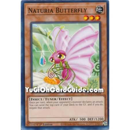 Naturia Butterfly (Common) – Hidden Arsenal Chapter 1 | Carta YUGIOH en México