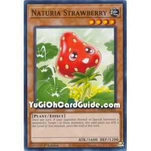 Naturia Strawberry (Common) – Hidden Arsenal Chapter 1 | Carta YUGIOH en México