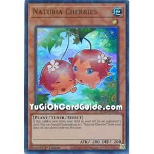 Naturia Cherries (Ultra Rare/Duel Terminal) – Hidden Arsenal Chapter 1 | Carta YUGIOH en México