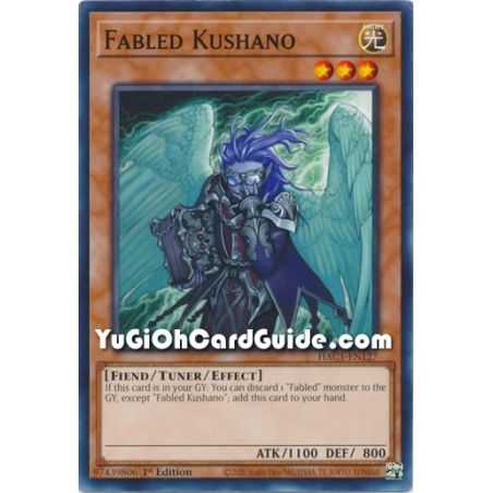 Fabled Kushano (Common) – Hidden Arsenal Chapter 1 | Carta YUGIOH en México